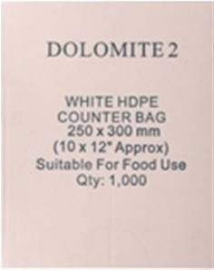 **** 10x12" STRONGHOLD HDPE Bags