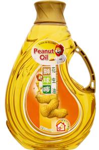 **** LION & GLOBE Peanut Oil HK