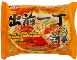 **** HK NISSIN Ramen Spicy Seafood