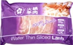 ++++ GOLD PLUM Wafer Thin Sliced Lamb