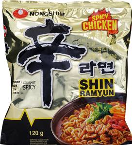 **** Nongshim Shin Ramyun (Spicy Chicken)