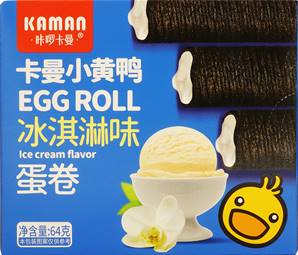 **** KAMAN Ice Cream Flv Egg Rolls