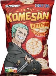 **** ONE PIECE ZORO Rice Chips-Ketchup 60g