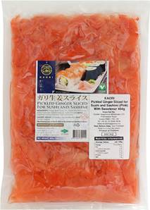 **** KAORI Pickled Ginger Sliced (Pink)