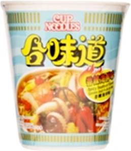 **** HK NISSIN CUP NOODLES - Spicy Seafood