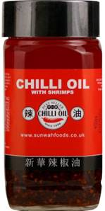 **** SUN WAH Chilli Oil LARGE with Shrimps
