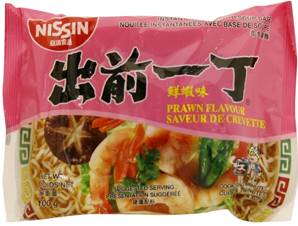 **** HK NISSIN Ramen Noodles Prawn Flv