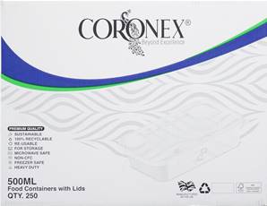 CL CORONEX C500 Microwaveable Conts & Lids