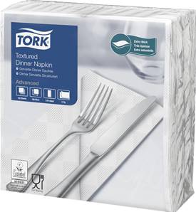 **** TORK White Srvttes 2Ply 8F (477554)