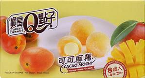 **** Q Mico Cacao Mochi Mango Flavour