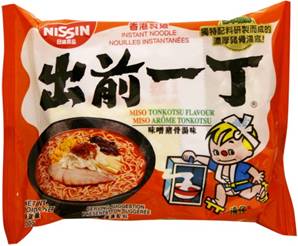 **** NISSIN Tonkotsu Flavour Inst Noodle