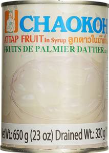 **** CHAOKOH Attap Fruit in Syrup