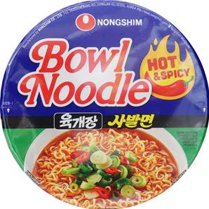 **** NONGSHIM Bowl Noodle Soup (Hot&Spicy)