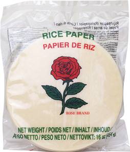 **** ROSE BRAND Rice Paper 16cm (round)