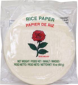 **** ROSE BRAND Rice Paper 22cm (round)