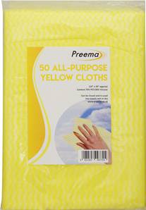 **** PREEMA All Purpose Yellow Cloths