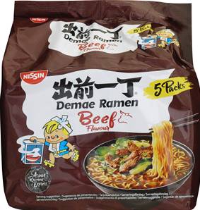 **** Nissin Demae Ramen Beef Multi-Pack