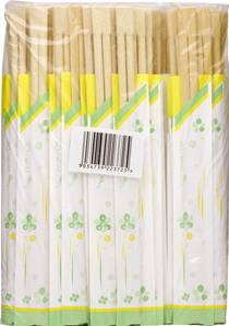 **** Twin Bamboo Chopsticks W/Envelope23CM