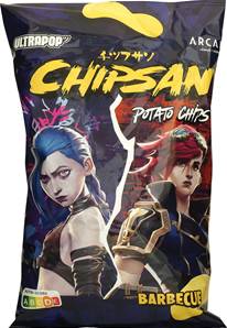 **** CHIPSAN Arcane Potato Chips BBQ Flv