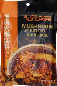 **** ORIENTAL HOME Mush Hot Pot Soup Base