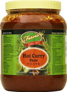 **** BENNETT OPIE HOT CURRY Paste - FERNS