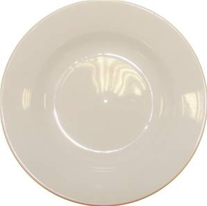 **** CL WHITE 6.25 inch Round Plate