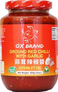 **** CL OX Ground Red Chilli with Garlic