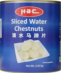 **** HAC Sliced Water Chestnuts