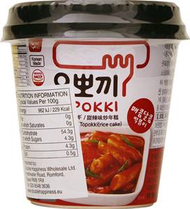 **** YOPOKKI Rice Cake w/ Sweet & Spicy Sc