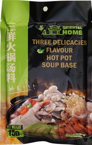 **** ORIENTAL HOME 3 Delicacies Hot Pot