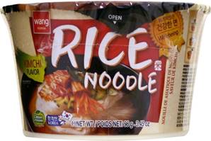 **** WANG Asian Bowl Noodles Kimchi Flv