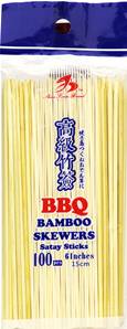 **** Bamboo Skewers 6inch