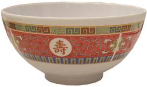 **** CL Red Melamine 3.85 inch Flared Bowl