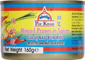 **** POR KWAN Minced Prawn in Spices