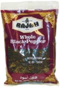 **** RAJAH Whole Black Pepper