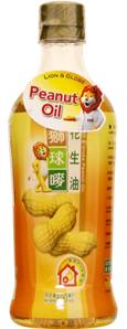 **** LION & GLOBE Peanut Oil HK