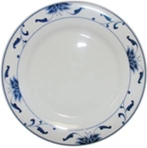 **** CL BLUE LOTUS 7.25 inch Round Plate