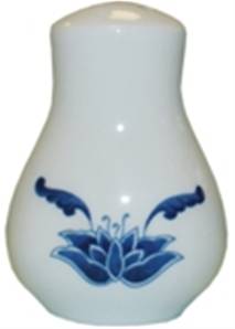 **** CL BLUE LOTUS Salt/Pepper Shaker