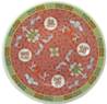 **** CL Red Melamine 6 inch Round Plate