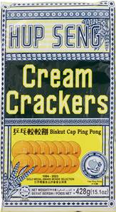 **** HUP SENG Cream Cracker