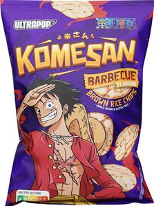 **** ONE PIECE LUFFY Rice Chips-BBQ 60g