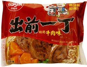 **** HK NISSIN Ramen Noodle Roast Beef Flv