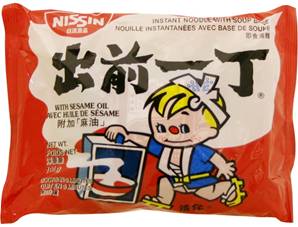 **** HK NISSIN Ramen Noodles Sesame Oil Fl
