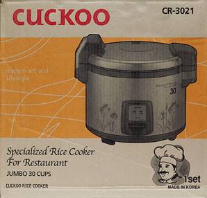 CUCKOO Rice Cooker (30cups)CR-3021