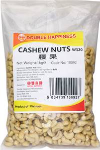 **** DOUBLE HAPPINESS Cashew Nuts 1kg