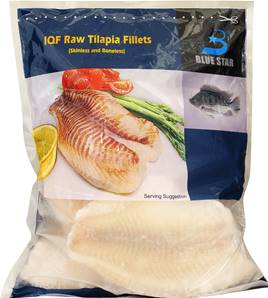 ++++ BLUE STAR Tilapia Fillets 720g net