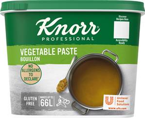 **** KNORR Bouillon Paste Tub Veg