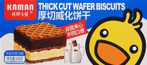 **** KAMAN Milk Chocolate Thick Cut Wafer