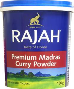 RAJAH Mild Curry Powder Tub CA503