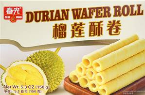 **** CHUN GUANG Durian Wafer Roll